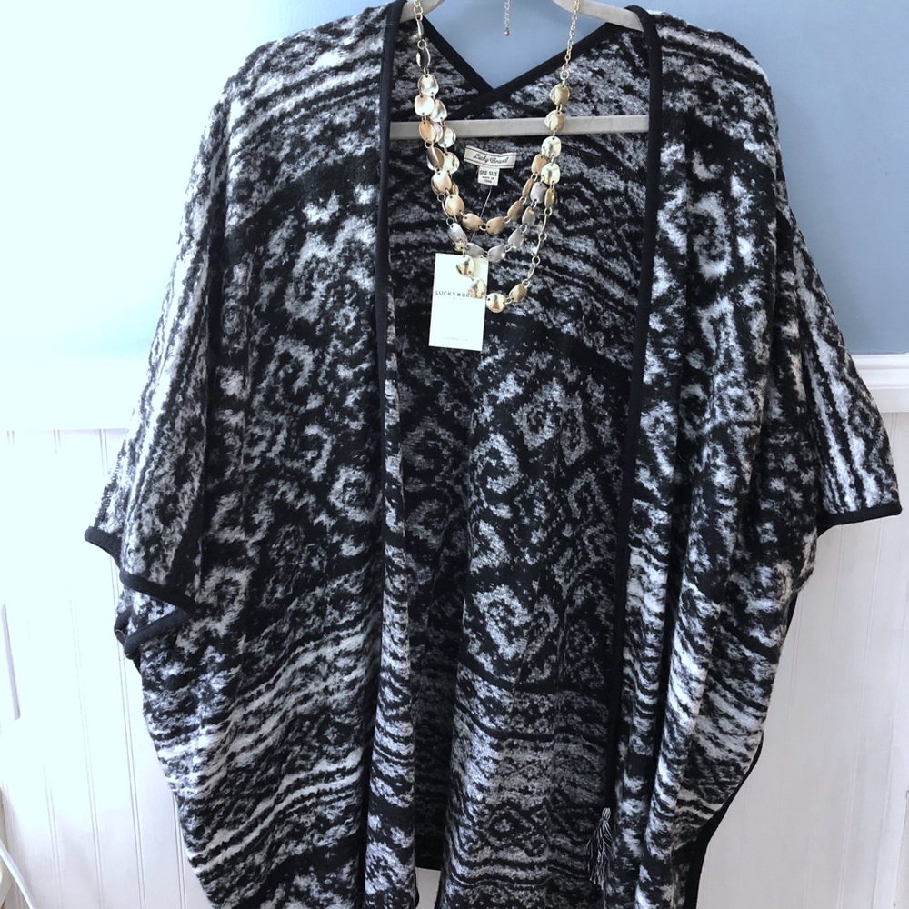 Lucky Brand poncho